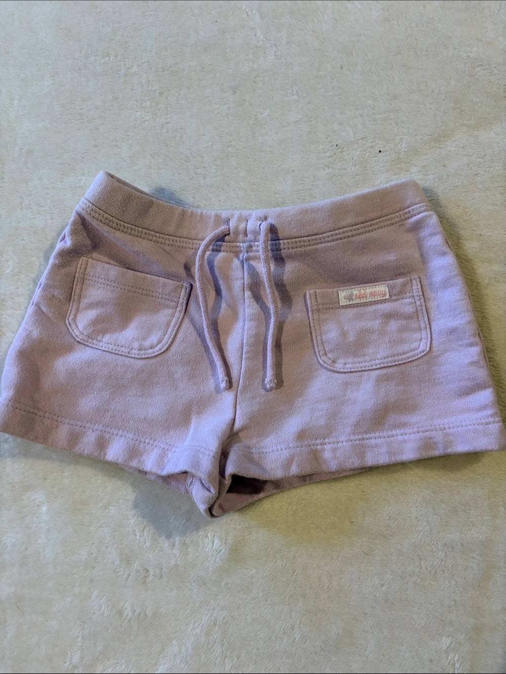 Old Navy Lavender Drawstring Knit Shorts